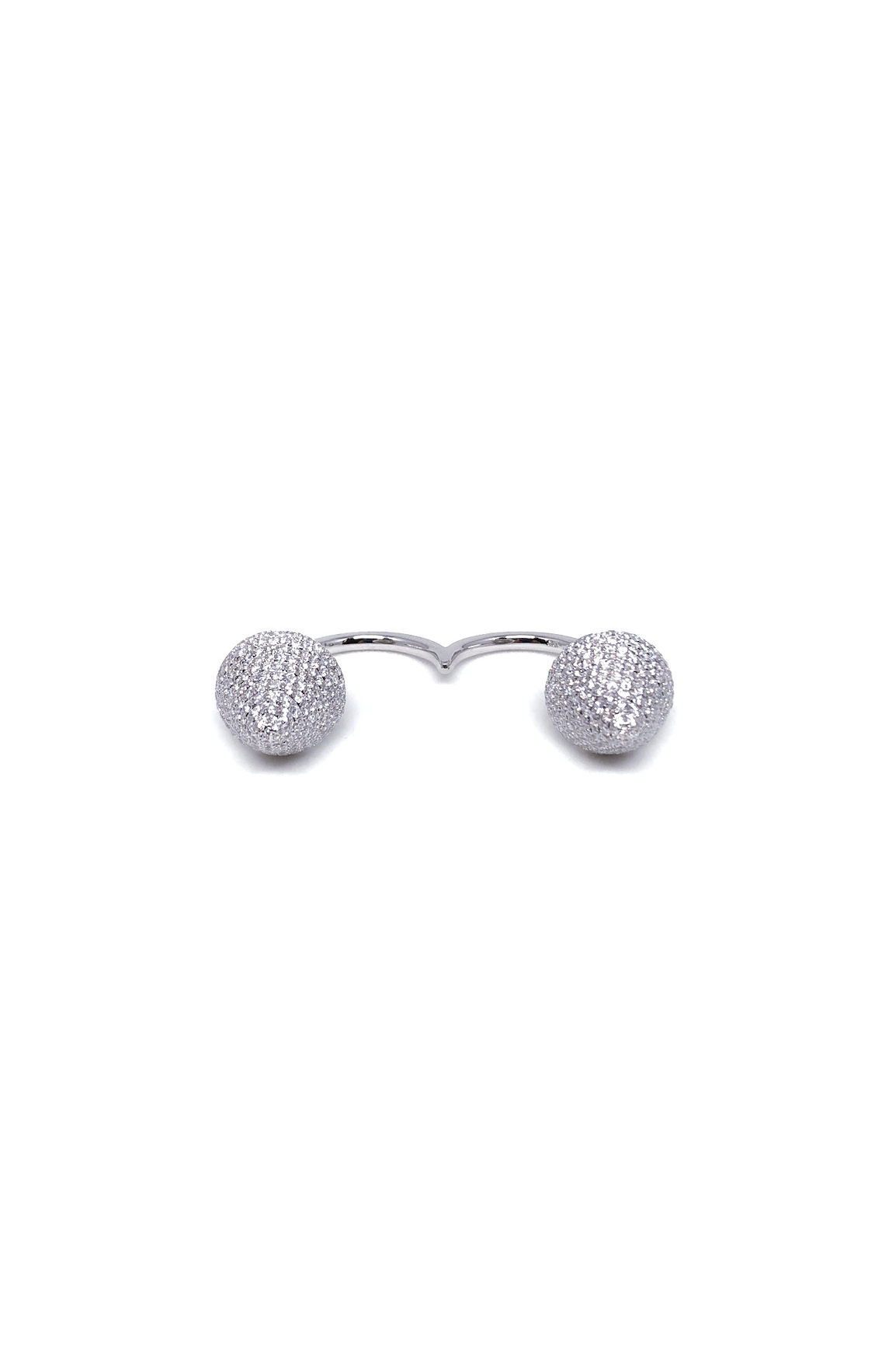 White Gold with White Diamond Ring from Couture Collection