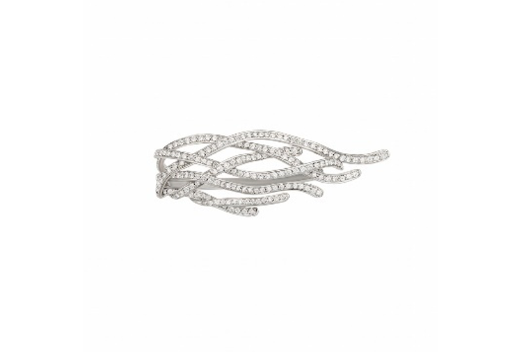 White Gold with White Diamond Ring