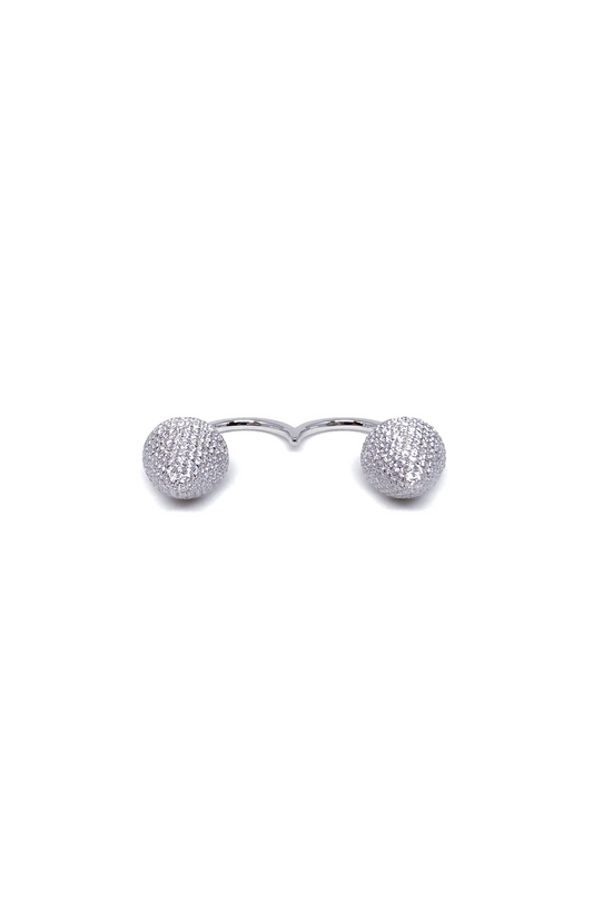 White Gold with White Diamond Ring from Couture Collection
