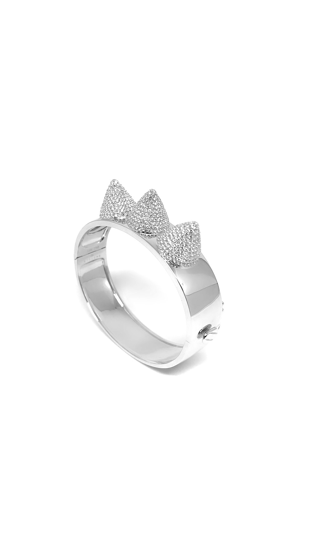 White Gold with White Diamond Bracelet from Couture Collection