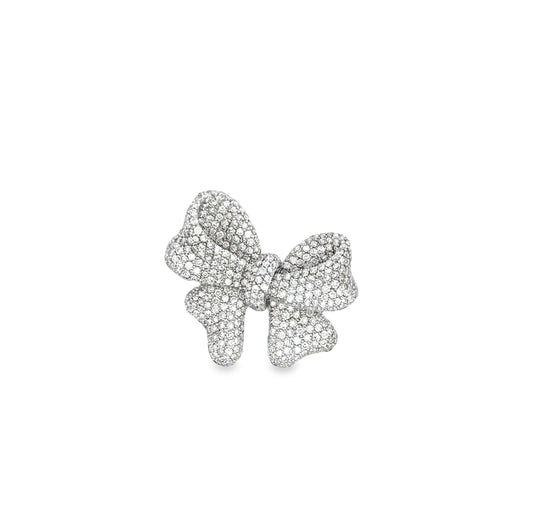 White Gold with White Diamond Ring