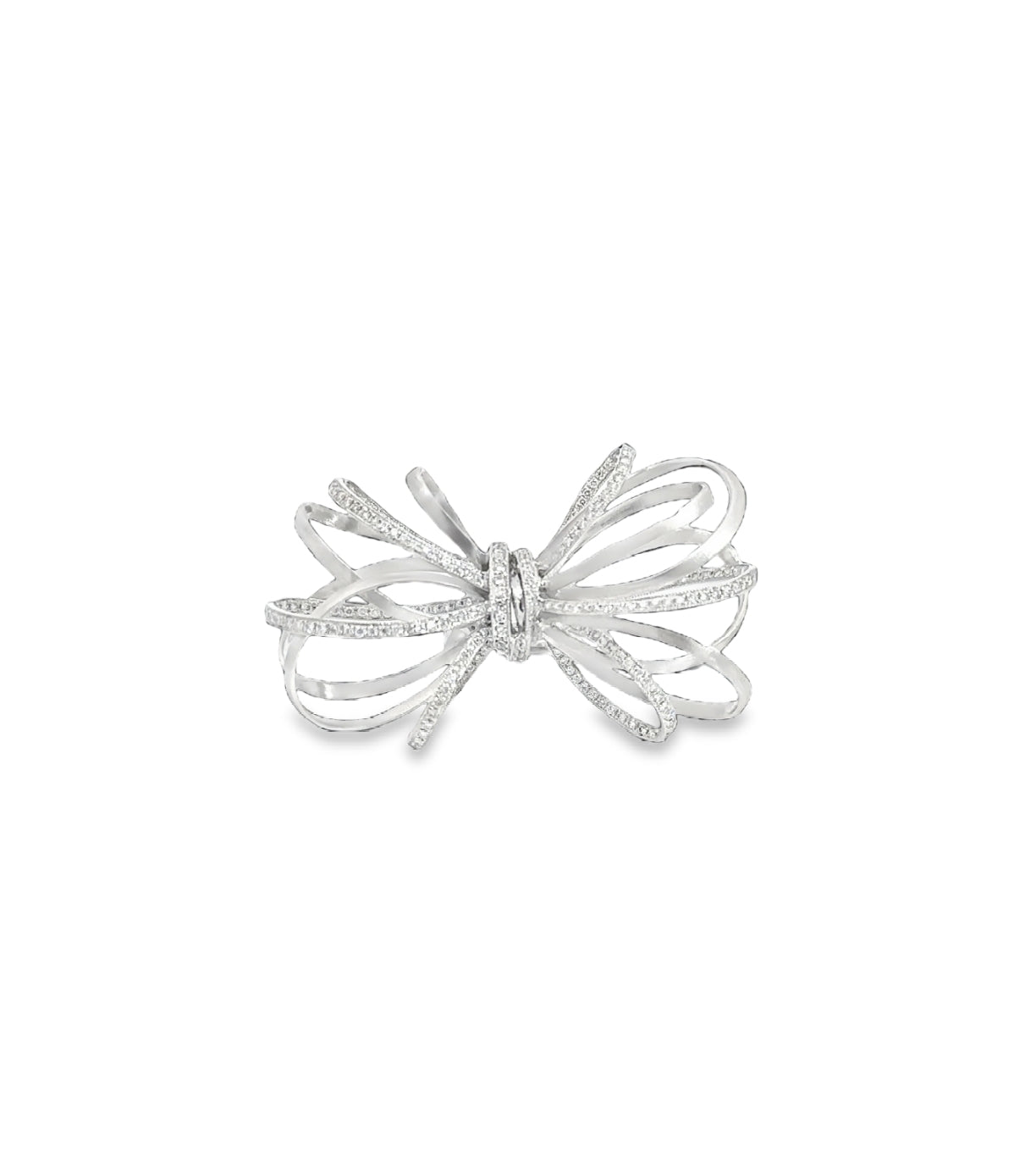 White Gold with White Diamond Ring