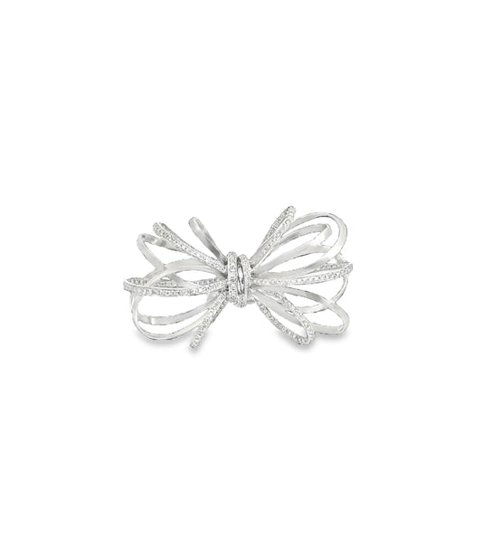 White Gold with White Diamond Ring